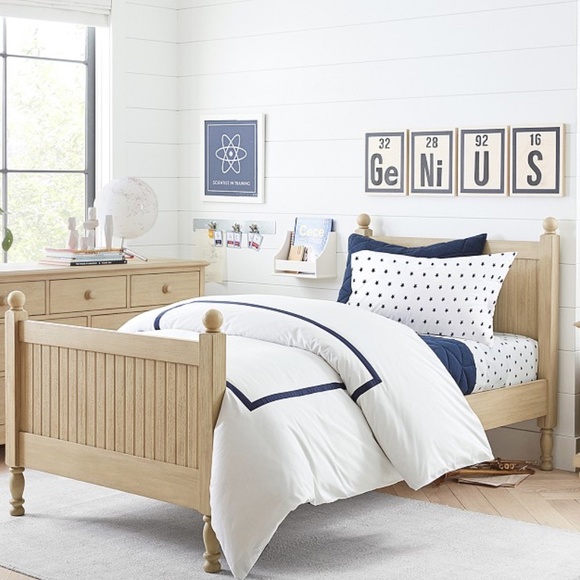 Pottery Barn Kids Organic Decorator Organic Duvet Cover & Euro Sham - Picture 5 of 6